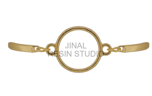 1Pc Round Bracelet Bezel