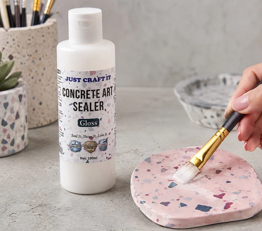 Concrete Art Sealer Glossy Finish  (100Gram)