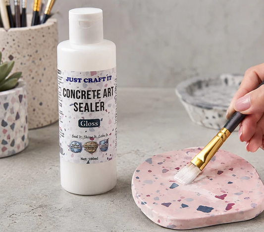 Concrete Art Sealer Glossy Finish  (100Gram)