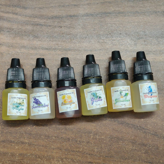 Candle Fragrance Oils - Pack of 6