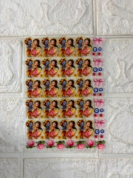 Shree Krishna JI UV DTF Sticker