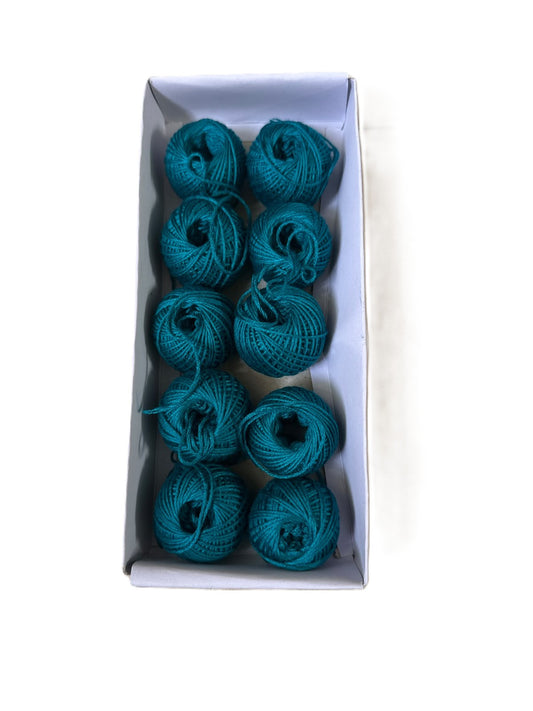 Resin Rakhi Thread Peacock Blue