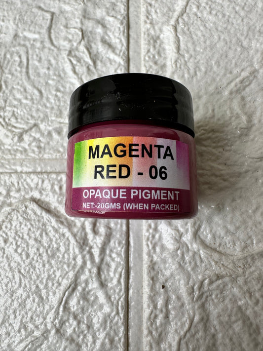 Magenta opaque pigment