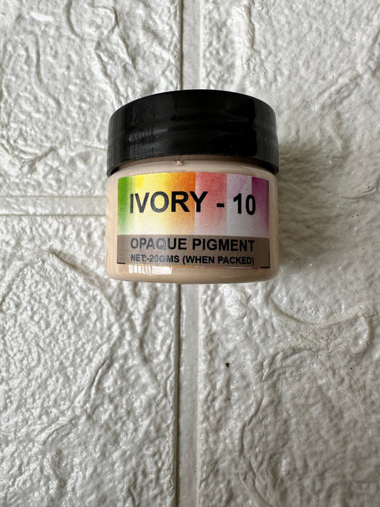 Ivory opaque pigment