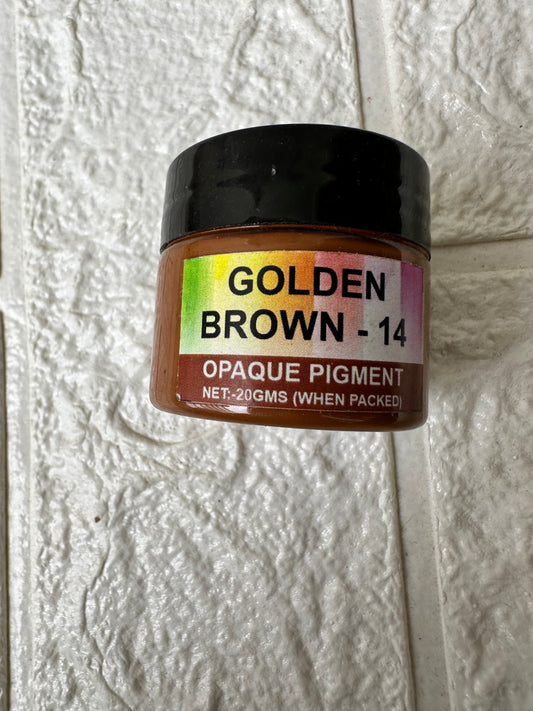 Golden Brown Opaque pigment
