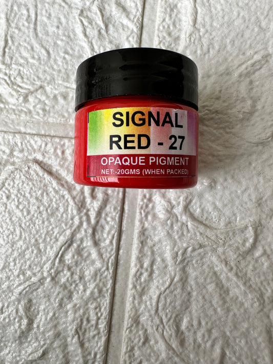Signal Red Opaque pigment