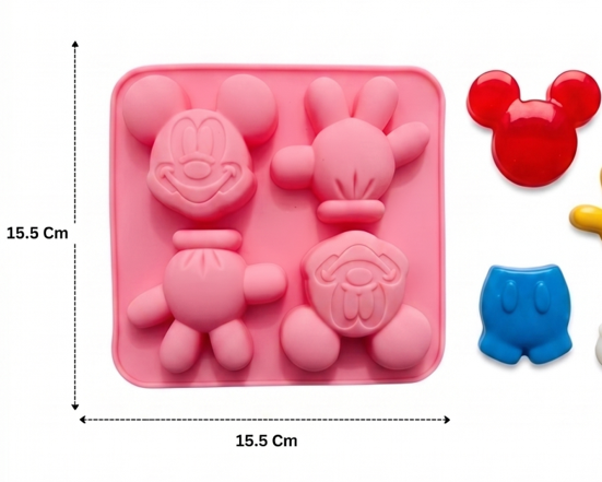 Mickey Mouse DIY Silicone Mould – Jinal Resin Studio