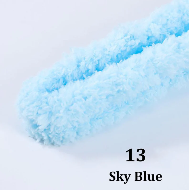 Coral Fleece Pipe Cleaner (Approx. 1 Meter)