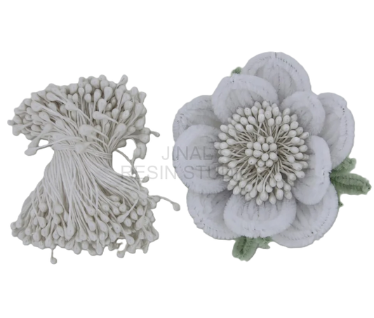 Pearl White Polons approx 270 pcs 3 mm